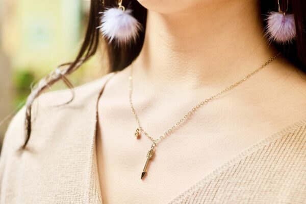 The Arrow - 14K  Gold Necklace - 画像 (2)